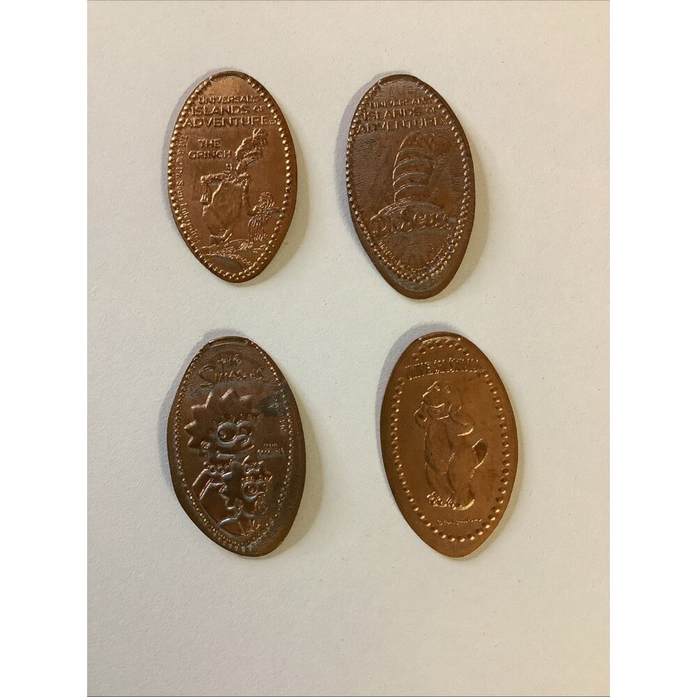 Universal Islands of Adventure/Islands Of Adventure Bundle Of 4 Elongated